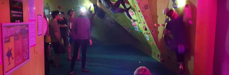 Lights out climbing party
