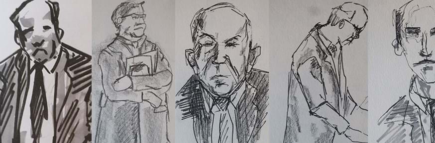 Selection of Ellie Sainsbury's documentary sketches