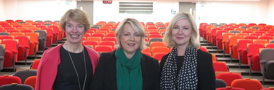 Claire Leitch, Jo Fairley and Sue Haslem