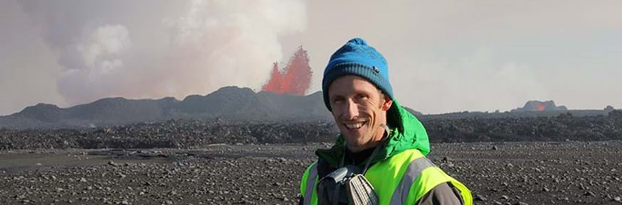 VMSG award for Lancaster volcanologist