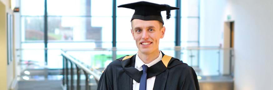Student beats the odds to win recognition for his master’s dissertation and show that with the right support “you can do pretty much anything”.