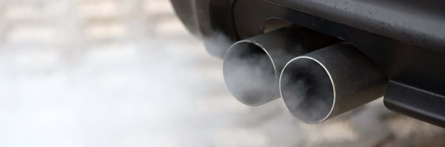 A car exhaust and emissions
