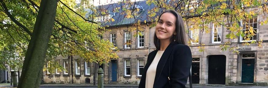Medical student Alexandrina Braniste says Lancaster is her second home
