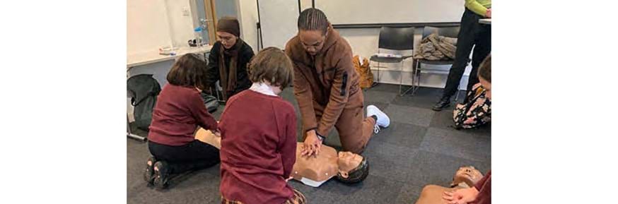 Year 6 Medical Training Day on campus with the Cathedral Catholic Primary School