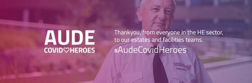 AUDE Covid Heroes, image of security