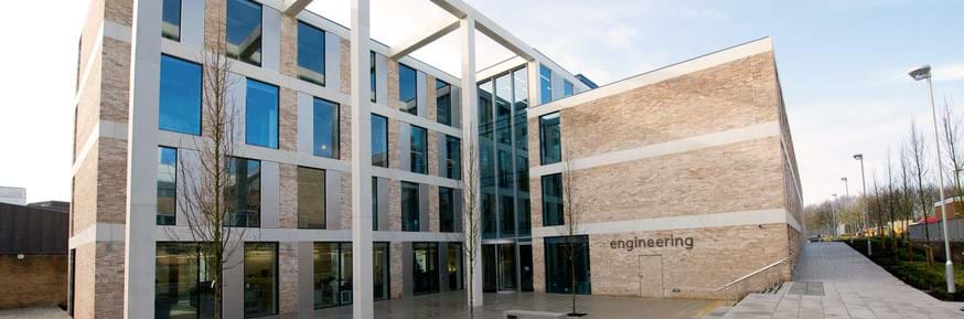 Lancaster University's Engineering building