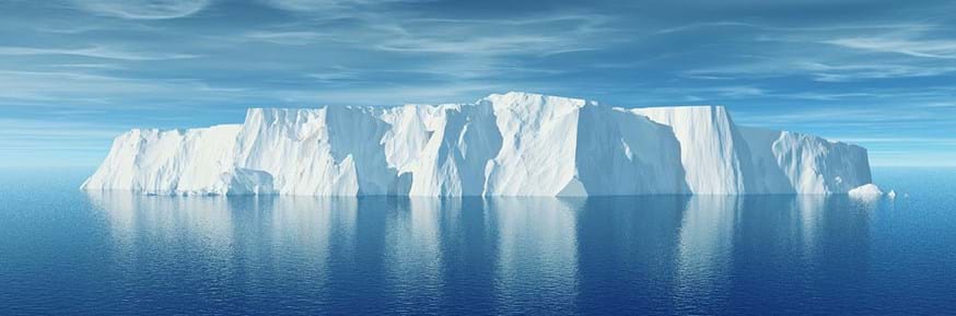 There are approximately two to three shipping incidents involving icebergs each year in the Northern Hemisphere