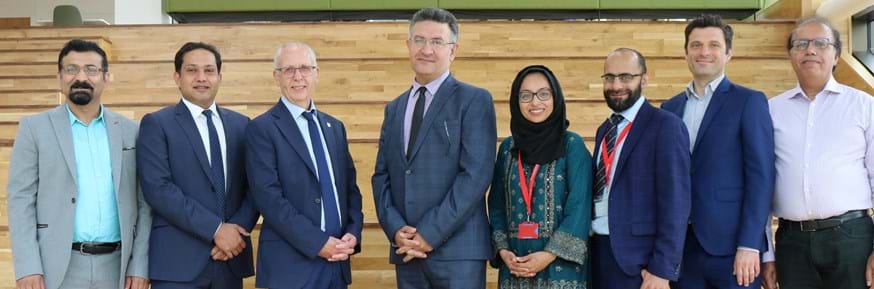 Diplomatic visit to cement links between Lancaster University and Pakistan