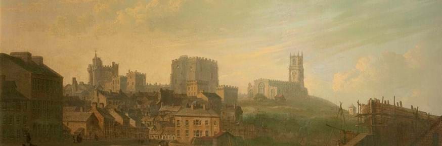 Lancaster from Cable Street’ (1798) by Julius Caesar Ibbetson, one of the images held at Lancaster City Museum which the project team will use to generate a relief version for individuals with sight loss