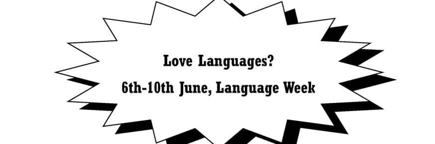 DeLC Language Week advertisement