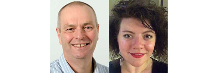 Dr Mark Limmer and Dr Rachael Eastham