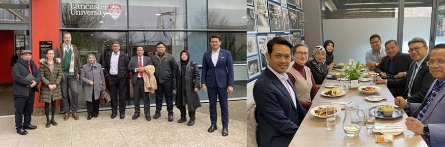 Vice-Chancellor and Senior Team from the National University of Malaysia visit Lancaster University