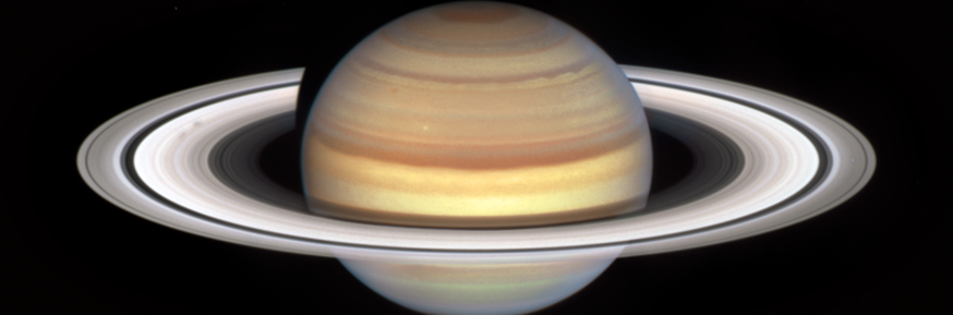 the rings of Saturn