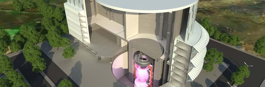 Conceptual illustration of the STEP fusion power plant