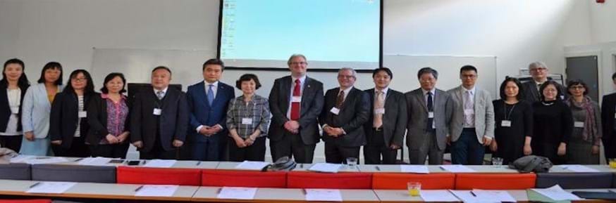 Members from Lancaster University, Beijing Jiaotong University, and the Manchester Chinese Consulate.